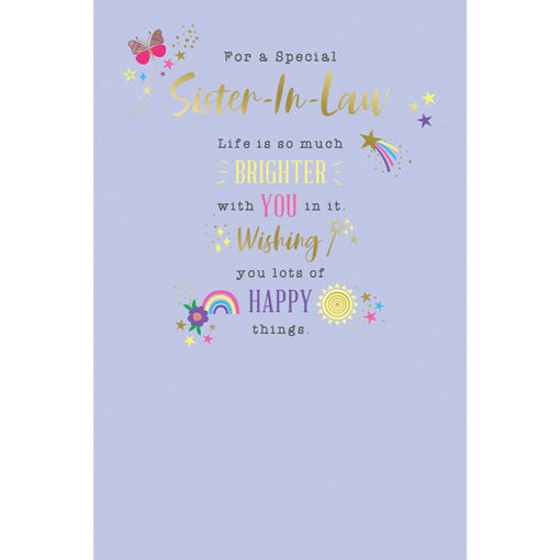 Picture of FOR A SPECIAL SISTER IN-LAW BIRTHDAY